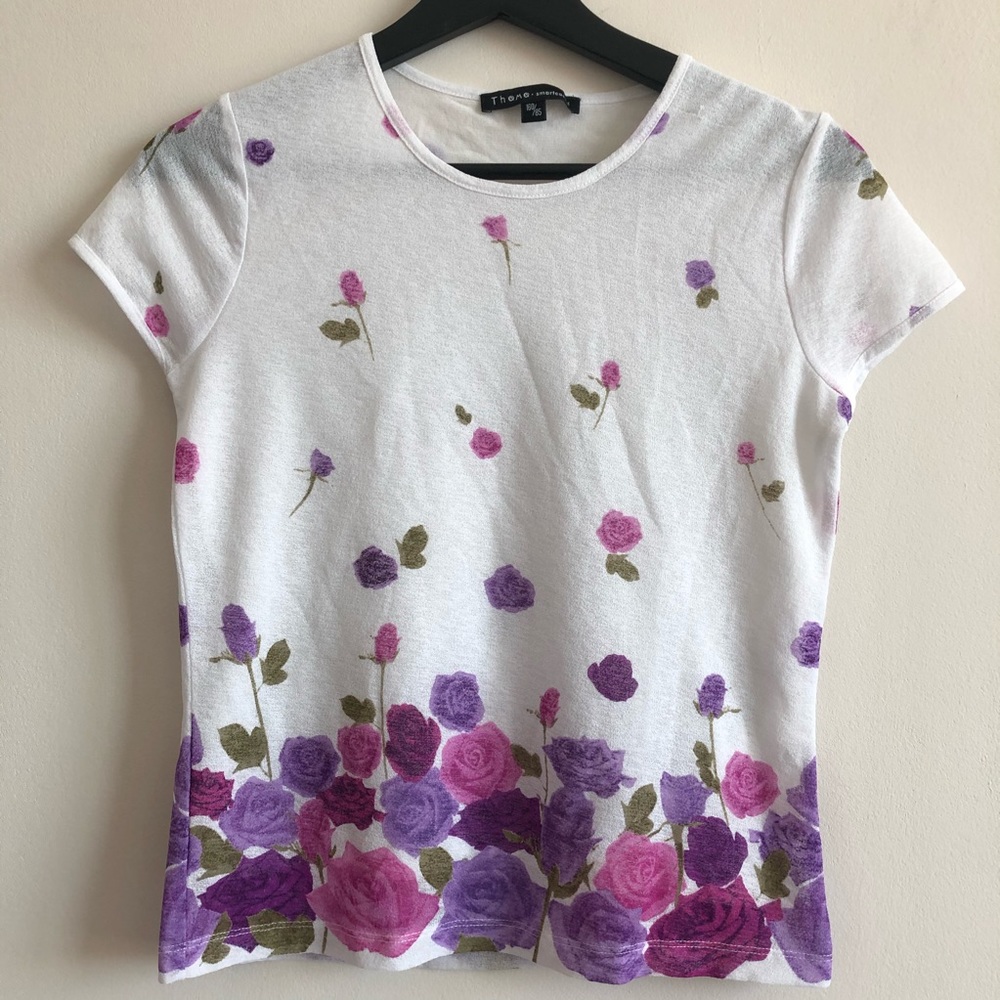 Floral Short Sleeve Top